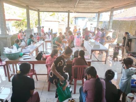 Kegiatan Posyandu Banjar Dinas Laba Amerta Desa Pangkungparuk, 05 Mei 2026